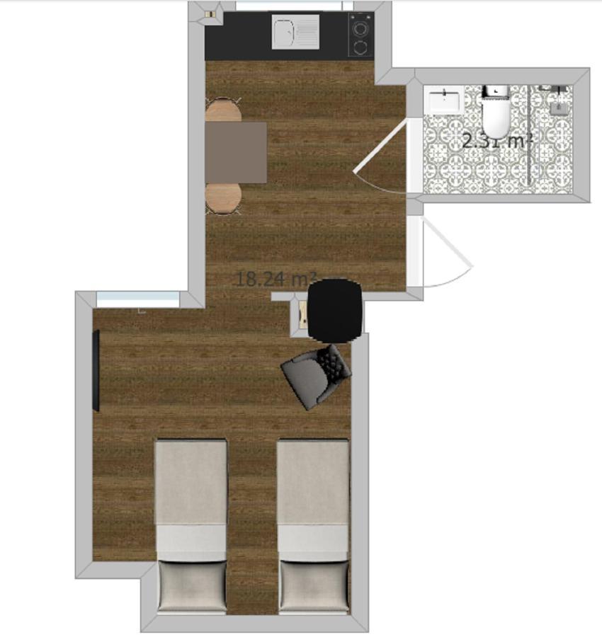 Centre Premium Apartman Pärnu Kültér fotó